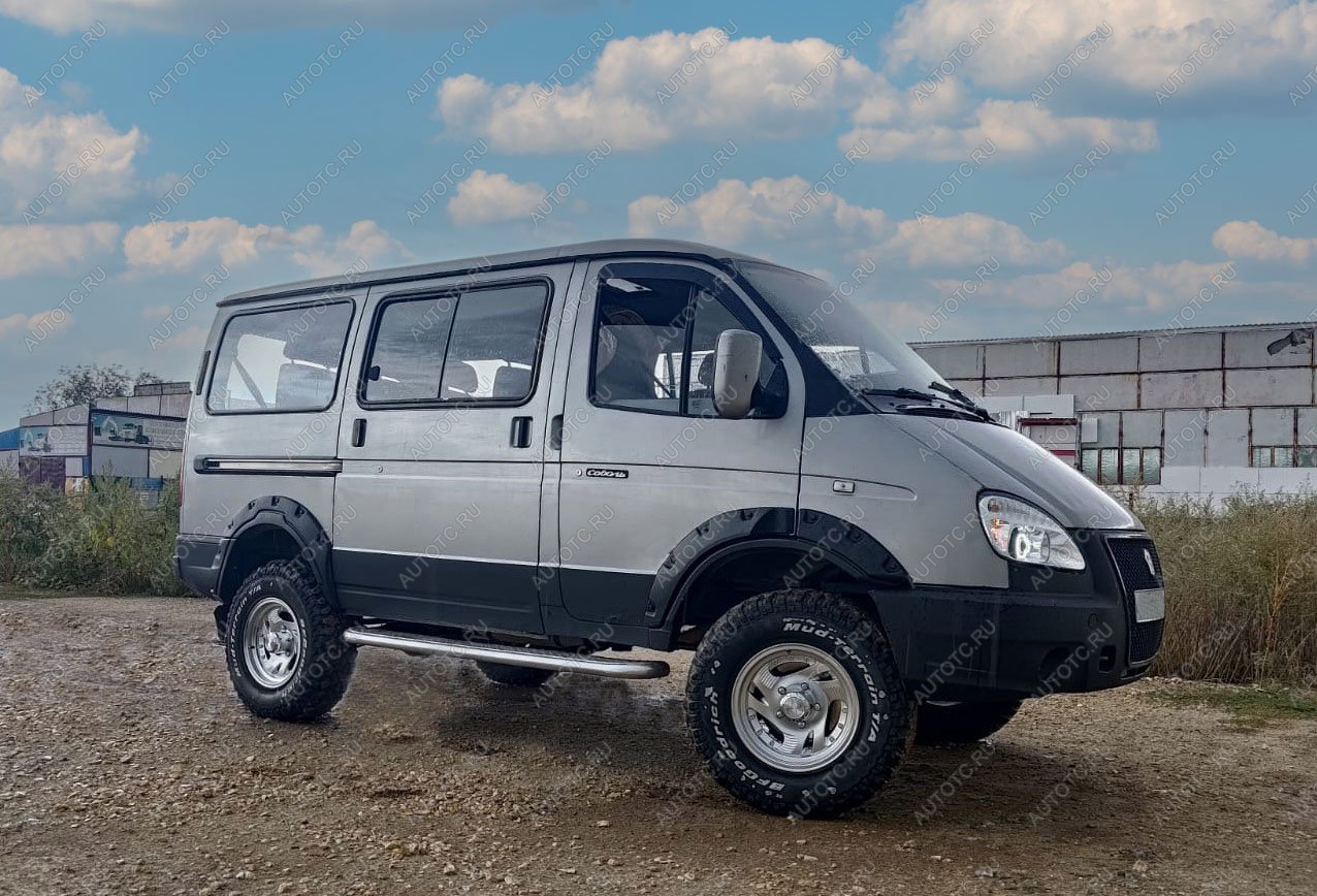 23 099 р. Расширители колёсных арок для ГАЗ Соболь, Баргузин  sbl  с доставкой в г. Кемерово