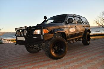 24 199 р. Расширители колёсных арок Mitsubishi Pajero Sport (70мм) под силовой бампер  mps  с доставкой в г. Кемерово. Увеличить фотографию 5