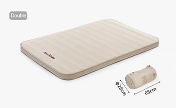 28 229 р. Коврик самонадувающийся Naturehike C10, двойной 200х132х10 cм, бежевый  nh20fcd08-c10dp  с доставкой в г. Кемерово. Увеличить фотографию 8