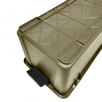 5 949 р. Ящик экспедиционный IRIS RV BOX 800 60 л 78,5x37x32,5 см хаки  rv800kh  с доставкой в г. Кемерово. Увеличить фотографию 7