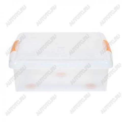 2 929 р. Короб для хранения IRIS THIN BOX 35л, прозрачный  ug-475o  с доставкой в г. Кемерово