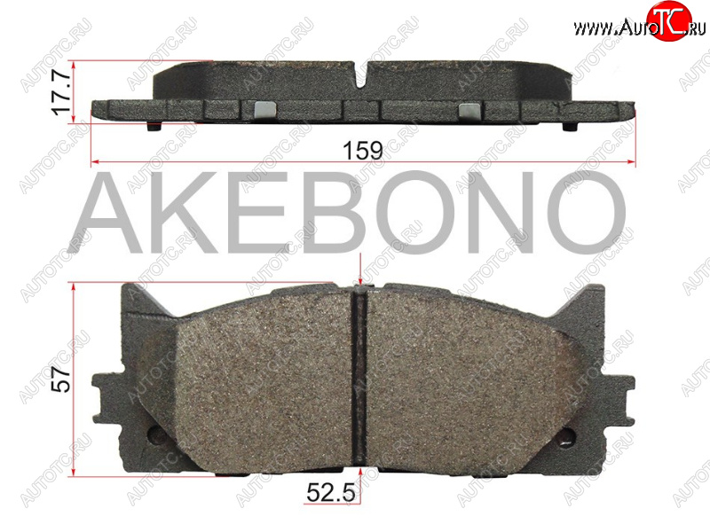 2 889 р. Колодки тормозные передние FL-FR SAT  Toyota Camry ( XV40,  XV50) (2006-2014) дорестайлинг, рестайлинг, дорестайлинг  с доставкой в г. Кемерово