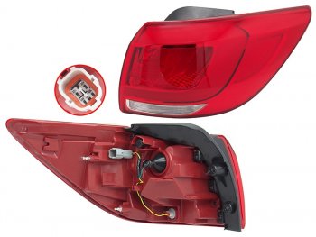 Фонарь задний правый (внешний, LED) SAT KIA Sportage  3 SL (2014-2016) рестайлинг