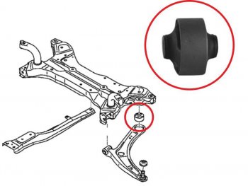 469 р. Сайлентблок Chery Tiggo T11 05-16  Mitsubishi ASX 10-20  Lancer 02-17  Outlander 02-22  Chery Fo SAT ST-MN184133  с доставкой в г. Кемерово. Увеличить фотографию 1