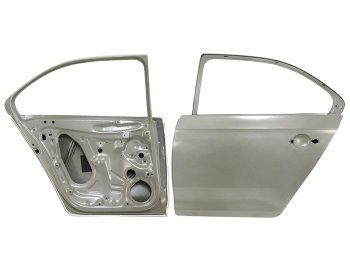 Дверь задняя SKODA RAPID 12-20, 20-  VW POLO 20- LH SAT ST-SDR1-041-2