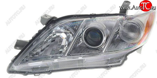 0 р. Левая фара CHINA Toyota Camry XV40 дорестайлинг (2006-2008)  с доставкой в г. Кемерово