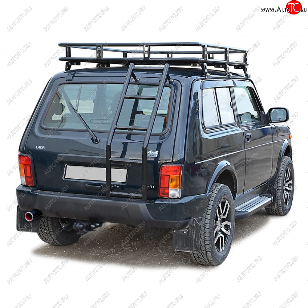 5 499 р. Лестница «Трофи» на заднюю дверцу  21214, URBAN 4x4  0349  с доставкой в г. Кемерово