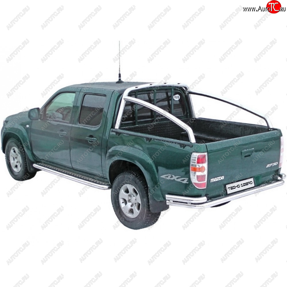35 699 р. Дуга багажника удлинённая d63,5   Mazda BT-50 picup НЕРЖ  1752 н  с доставкой в г. Кемерово