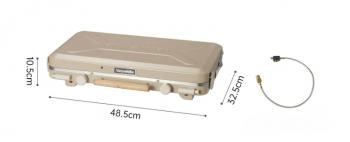 14 339 р. Плита газовая Naturehike 2,5 кВт, двухконфорочная, бежевая  cnh22cj046-kh  с доставкой в г. Кемерово. Увеличить фотографию 3