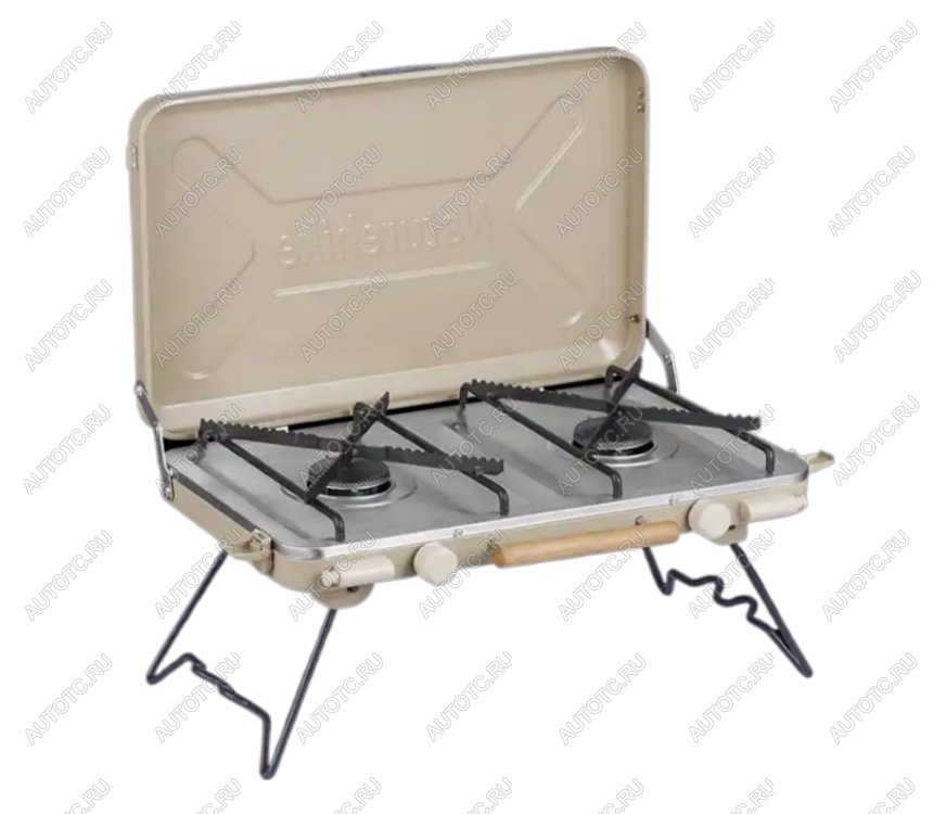 14 339 р. Плита газовая Naturehike 2,5 кВт, двухконфорочная, бежевая  cnh22cj046-kh  с доставкой в г. Кемерово