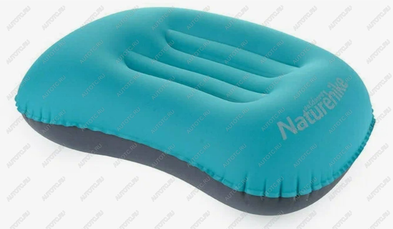 1 309 р. Подушка туристическая надувная Naturehike 42x32x11см, голубая  nh17t013-z-bl  с доставкой в г. Кемерово