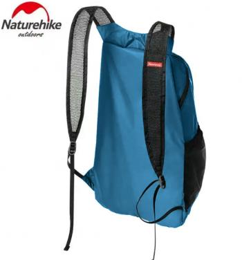 1 699 р. Рюкзак Naturehike 18L, голубой  nh17a012-b-bl  с доставкой в г. Кемерово. Увеличить фотографию 4
