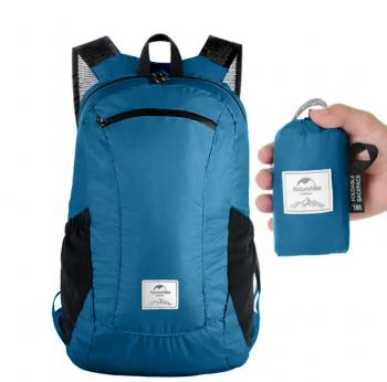 1 699 р. Рюкзак Naturehike 18L, голубой  nh17a012-b-bl  с доставкой в г. Кемерово. Увеличить фотографию 3