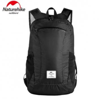1 699 р. Рюкзак Naturehike 18L, черный  nh17a012-b-b  с доставкой в г. Кемерово. Увеличить фотографию 1