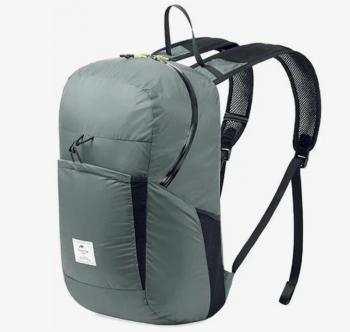 2 169 р. Рюкзак Naturehike 22 л, серый  nh17a017-b-g  с доставкой в г. Кемерово. Увеличить фотографию 1