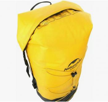 3 859 р. Рюкзак туристический Naturehike 20 л, ПВХ, желтый  nh21fsb04-y20l  с доставкой в г. Кемерово. Увеличить фотографию 5