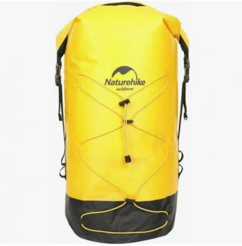 4 019 р. Рюкзак туристический Naturehike 30 л, ПВХ, желтый  nh21fsb04-y30l  с доставкой в г. Кемерово. Увеличить фотографию 3