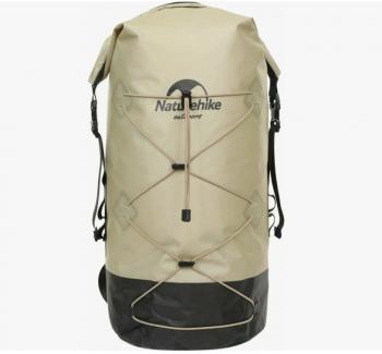 4 479 р. Рюкзак туристический Naturehike 40 л, ПВХ, хаки  nh21fsb04-kh40l  с доставкой в г. Кемерово. Увеличить фотографию 3