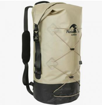 4 479 р. Рюкзак туристический Naturehike 40 л, ПВХ, хаки  nh21fsb04-kh40l  с доставкой в г. Кемерово. Увеличить фотографию 2