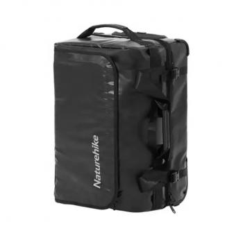 7 579 р. Сумка дорожная Naturehike, с колесами, 55х35х30 см, черная  nh21lx002-bl22  с доставкой в г. Кемерово. Увеличить фотографию 2