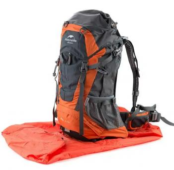 639 р. Чехол влагозащитный Naturehike, для рюкзака, размер M (30-50 л), оранжевый  nh15y001-z-orm  с доставкой в г. Кемерово. Увеличить фотографию 3