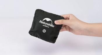 1 009 р. Чехол влагозащитный Naturehike, для рюкзака, размер M (35-45 л), черный  nh19pj041-m  с доставкой в г. Кемерово. Увеличить фотографию 6