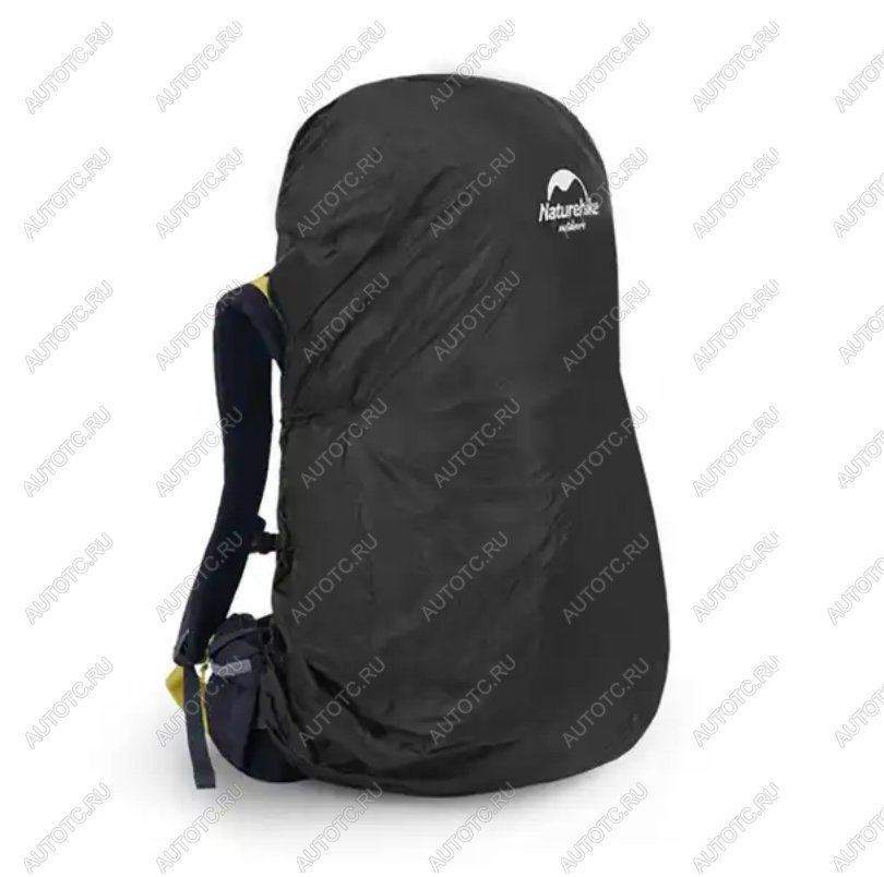 1 009 р. Чехол влагозащитный Naturehike, для рюкзака, размер M (35-45 л), черный  nh19pj041-m  с доставкой в г. Кемерово