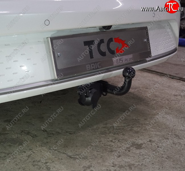 12 999 р. Фаркоп (1.5 CVT Luxury) TCC Тюнинг  BAIC U5 Plus (2021-2025) (оцинкованный, шар A)  с доставкой в г. Кемерово