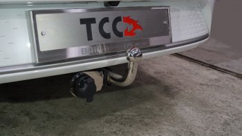 Фаркоп (1.5 CVT Luxury) TCC Тюнинг BAIC U5 Plus (2021-2025) (шар A, нержавейка)