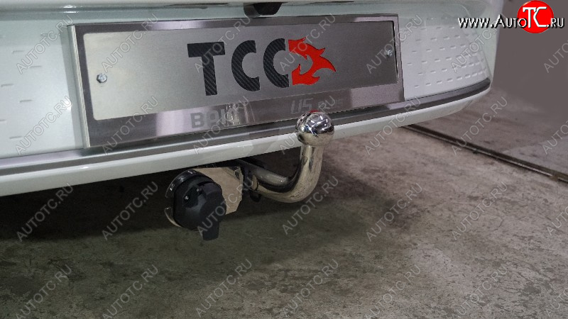 20 949 р. Фаркоп (1.5 CVT Luxury) TCC Тюнинг  BAIC U5 Plus (2021-2025) (шар A, нержавейка)  с доставкой в г. Кемерово