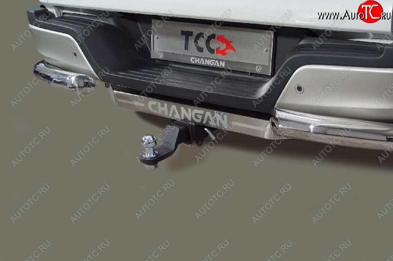 21 949 р. Фаркоп (тягово-сцепное устройство) ТСС Тюнинг  Changan Hunter Plus (2022-2025) пикап (шар Е, надпись Changan)  с доставкой в г. Кемерово