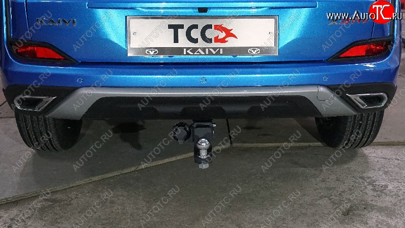 14 749 р. Фаркоп (тягово-сцепное устройство) ТСС Тюнинг  Kaiyi X3 Pro (2023-2025) (нержавейка, шар Е)  с доставкой в г. Кемерово