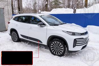 Молдинг двери передний правый Русская Артель EXEED TXL  дорестайлинг (2020-2021)