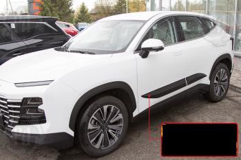 Молдинг двери передний правый Русская Артель Jetour Dashing (2022-2025) (глянец под покраску)