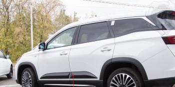 Молдинг двери передний правый Русская Артель Jetour X90 Plus (2021-2025)