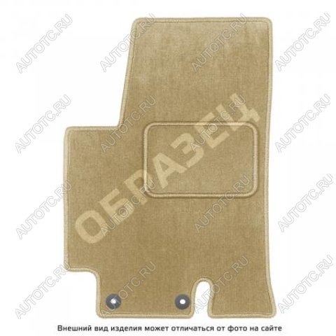 5 299 р. Ковры салона текстильные Norplast Toyota Corolla E140 седан дорестайлинг (2007-2010) (comfort бежевый)  с доставкой в г. Кемерово