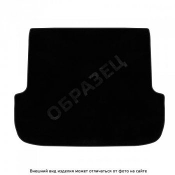Коврик багажника текстильный (разложенный 3 ряд) Norplast Chevrolet Tahoe  GMT T1XX (2019-2022)   (Lux черный)