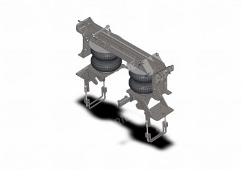 26 549 р. Пневмоподвеска Daewoo Novus, 18т, мотор 280 лс, задняя ось Арайд 28010.02  с доставкой в г. Кемерово. Увеличить фотографию 4