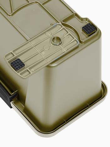 5 039 р. Ящик экспедиционный IRIS RV BOX 900 30 л 90x24,5x30 см хаки  rv900kh  с доставкой в г. Кемерово. Увеличить фотографию 3