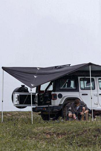 36 559 р. Маркиза автомобильная Wild Land веерная 2,4х2,2 м (правая)  201902  с доставкой в г. Кемерово. Увеличить фотографию 18