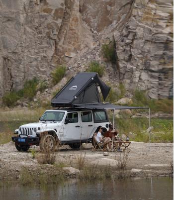 171 999 р. Палатка на крышу автомобиля Wild Land Bush Cruiser 140, лестница 210 см  201045  с доставкой в г. Кемерово. Увеличить фотографию 22