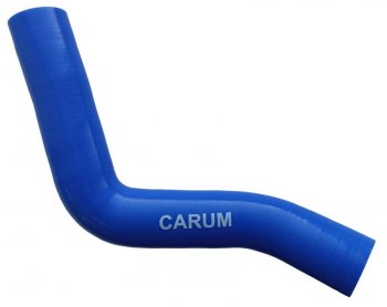 Патрубок силиконовый радиатора верхний от тройника CARUM Hyundai Solaris ( RBr,  HCR) (2010-2022) седан дорестайлинг, хэтчбэк дорестайлинг, седан рестайлинг, хэтчбэк рестайлинг, седан дорестайлинг, седан рестайлинг