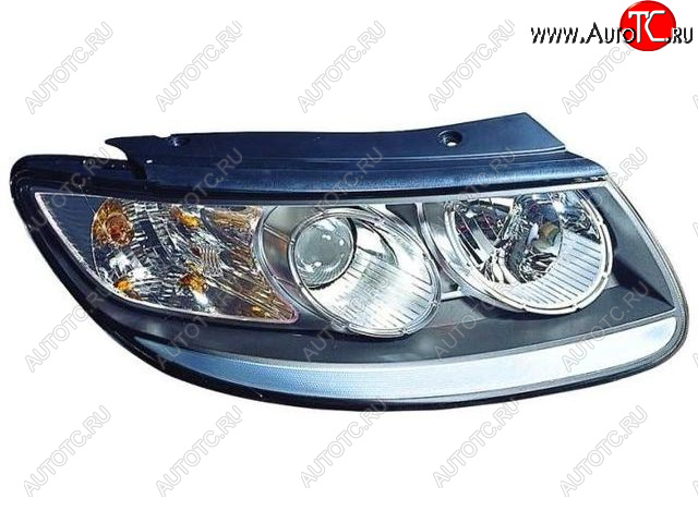 7 449 р. Правая фара (c электрокорректором) BODYPARTS Hyundai Santa Fe CM дорестайлинг (2006-2009)  с доставкой в г. Кемерово