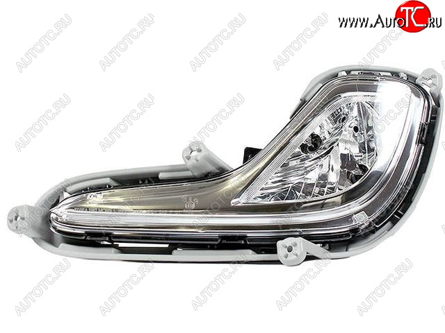869 р. Противотуманная фара левая CHINA  Hyundai Solaris  RBr (2010-2014) седан дорестайлинг  с доставкой в г. Кемерово