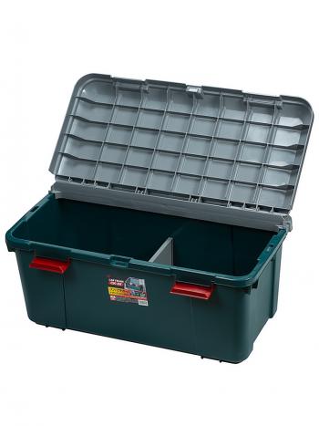 12 719 р. Ящик экспедиционный IRIS RV BOX Car Trunk 85, 85 литров 85x45x39 см  ck-85  с доставкой в г. Кемерово. Увеличить фотографию 2