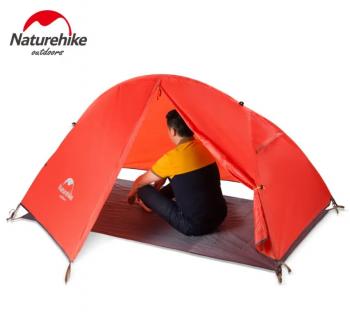 9 949 р. Палатка Naturehike Cycling (Spider) 1-местная, алюминиевый каркас, сверхлегкая, красная  nh18a095-d-pror  с доставкой в г. Кемерово. Увеличить фотографию 3