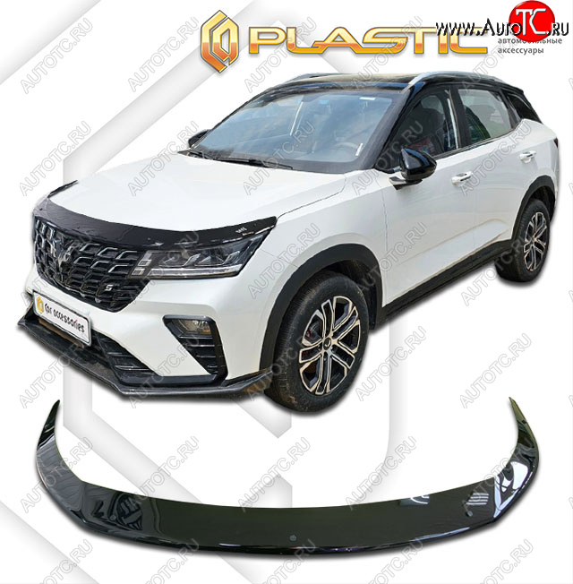 2 899 р. Дефлектор капота CA-Plastic  Wuling Xingchi  310s (2021-2025) (Classic черный)  с доставкой в г. Кемерово