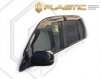 2 159 р. Дефлектора окон CA-Plastic  Honda N-WGN  JH1,JH2 (2013-2016) дорестайлинг (серия Classic полупрозрачный)  с доставкой в г. Кемерово. Увеличить фотографию 2