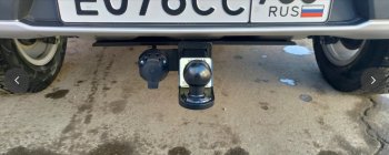7 899 р. Фаркоп (шар E) Авто-Арсенал Лада Нива Трэвел (212300-80) (2021-2025)  с доставкой в г. Кемерово. Увеличить фотографию 3