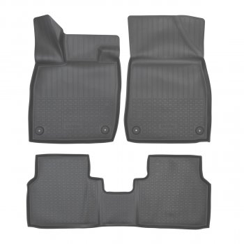 Коврики салонные Norplast Mazda Demio  4 DJ (2014-2019) (серый)